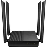 AC1300 Dual-Band Wi-Fi RouterSPEED: 400 Mbps at 2.4 GHz + 867 Mbps at 5 GHzSPEC: 4× Antennas, 1× Gigabit WAN Port + 4× Gigabit LAN PortsFEATURE: Tether App, WPA3, Access Point Mode, IPv6 Supported,