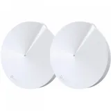 Домашняя Mesh Wi-Fi система GbE AC1300 Tp-Link Deco M5 (2 устройства) Бесшовный роуминг, 867Mbps 5Ghz + 400Mbps 2.4Ghz, 802.11ac/a/b/g/n, 2 гигабитных порта LAN/WAN