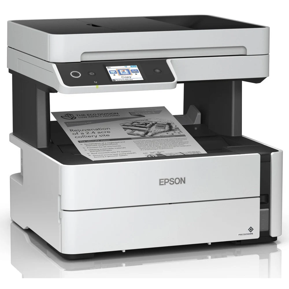 Epson EcoTank ET-M3170 (C11CG92405) {A4, 1200x2400 dpi, 39 стр/мин (ч/б А4), 20 изобр./мин (ч/б А4), Wi-Fi, Ethernet (RJ-45), USB}
