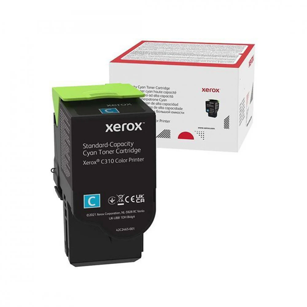 Тонер-картридж стандартной емкости, Xerox, 006R04361 (голубой), Для Xerox C310/C315, 2 000 страниц (А4)