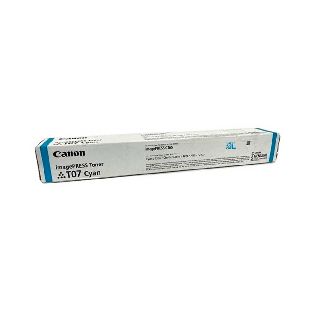 Тонер-картридж, Canon, TONER T07 Cyan, 3642C001AA, для imagePRESS C165/C170/C265/C270, 37 500 стр. (А4)