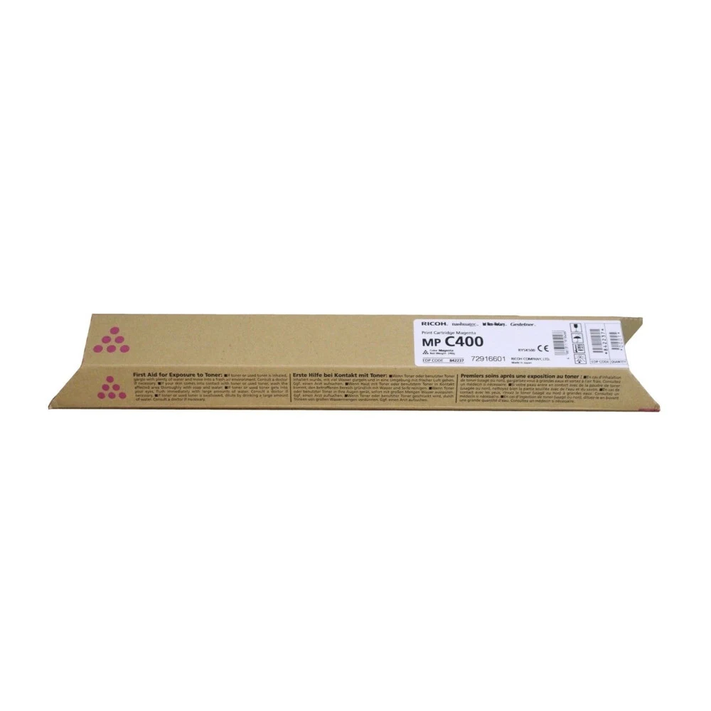 Тонер-картридж тип MP C400E (10К) малиновый Ricoh Aficio MP C300/C300SR/C400/C400SR 842040/841552/842237