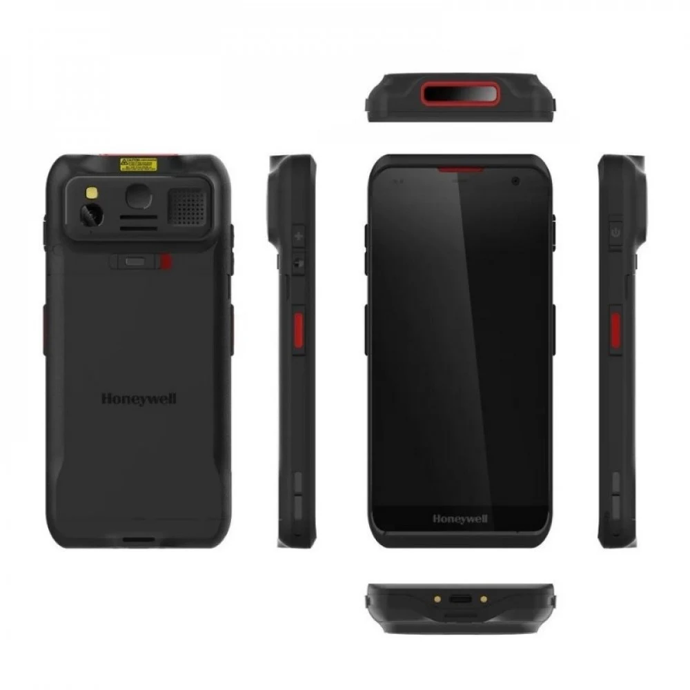Терминал сбора данных, Honeywell, EDA52-11AE84N21RK, 5.5", сенсорный, без сканера отпечатков, WLAN (WiFi5)+WWAN, NFC, 6 ГБ ОЗУ, 128 ГБ ПЗУ, стандартная батарея, чёрный