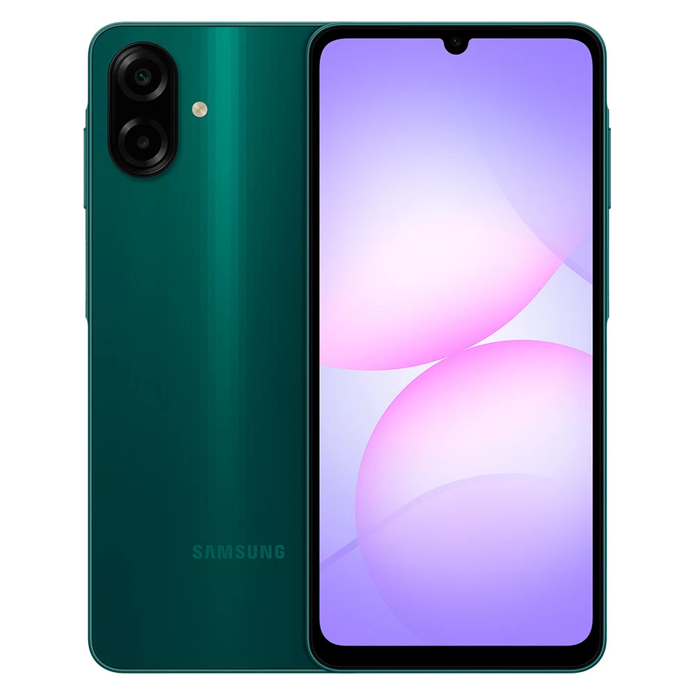 Смартфон Samsung A07, G99 4/64GB, 6.7"PLS, 1600х720, BT5.3, 2xSIM+microSD, Green
