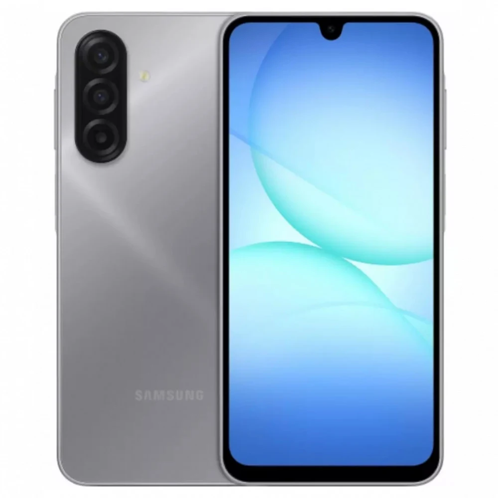 Смартфон Samsung A17, G99 6/128GB, 6.7"AMOLED, 2340x1080, BT5.3, NFC, 2xSIM/microSD, Gray