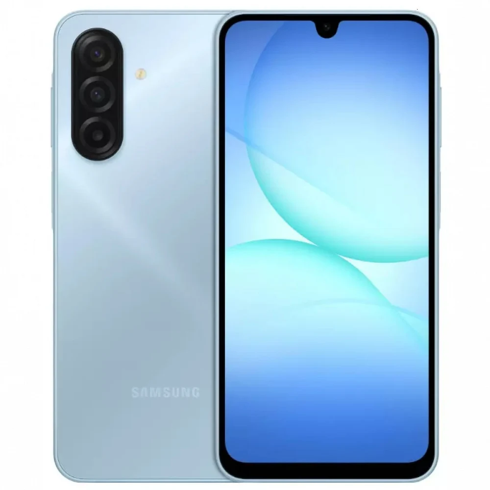 Смартфон Samsung A17, G99 8/256GB, 6.7"AMOLED, 2340x1080, BT5.3, NFC, 2xSIM/microSD, Light Blue