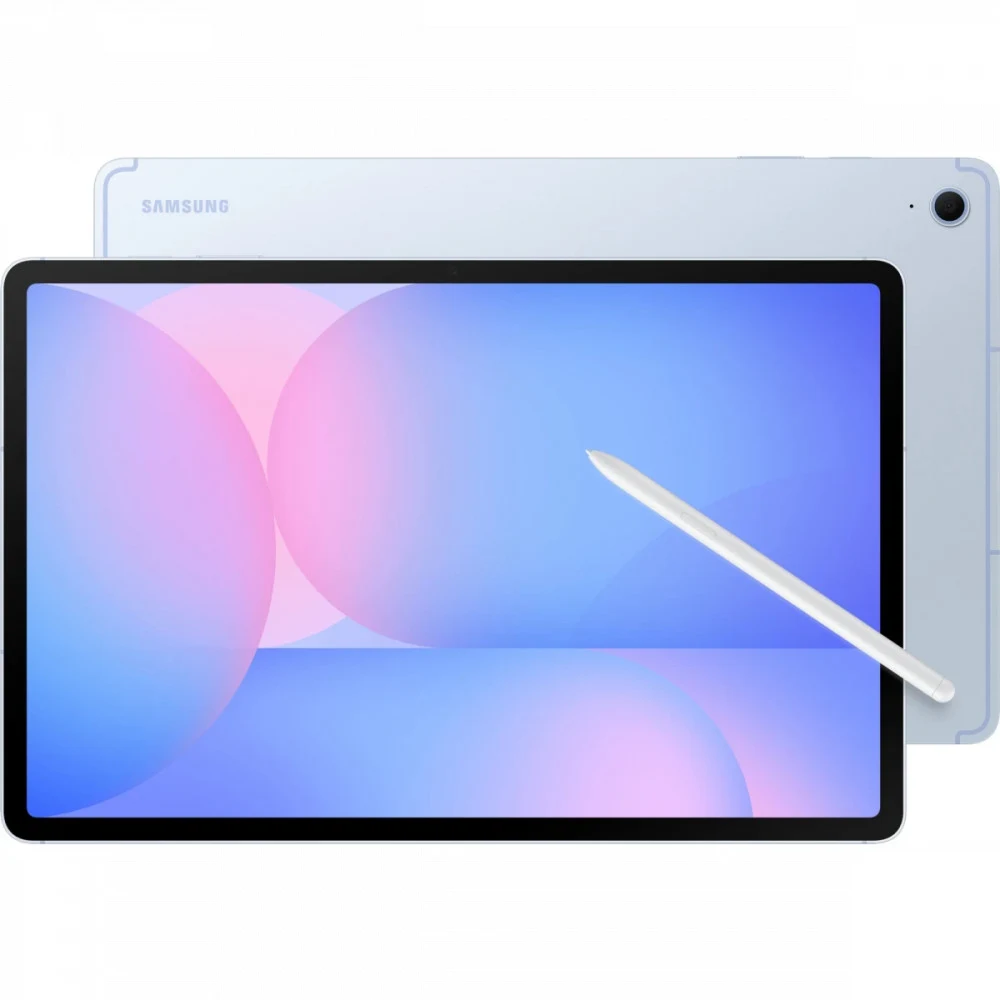 Планшет Samsung Galaxy Tab S10 FE+ 1580 (2.9) 8C RAM12Gb ROM256Gb 13.1" TFT 2880x1800 5G 1Sim eSIM Android 15 голубой 13Mpix 12Mpix BT WiFi microSD 1Tb 10090mAh