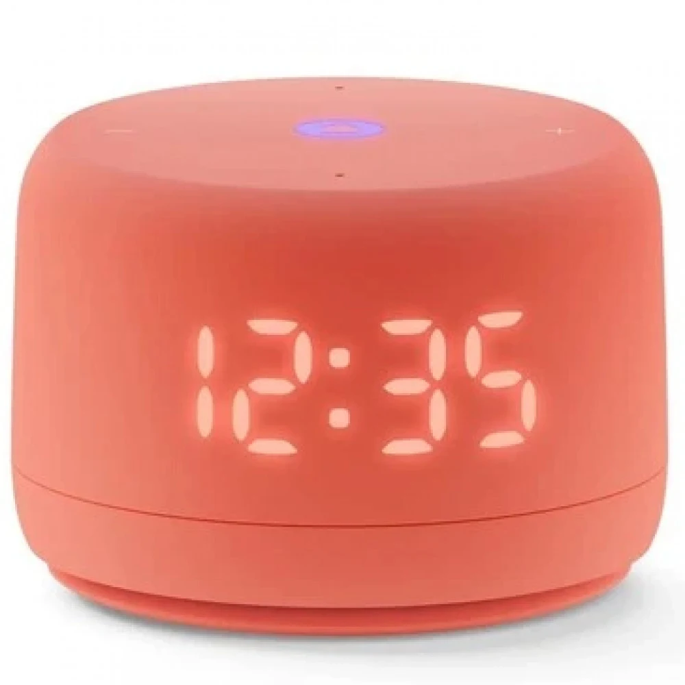 Умная колонка Яндекс Станция Лайт 2 с Алисой /6 Вт/Matter/1 динамик/2 микрофона/LED-дисплей/Bluetooth 5.0/Wi-Fi 2.4 и 5 ГГц/коралловый (YNDX-00026ORG)