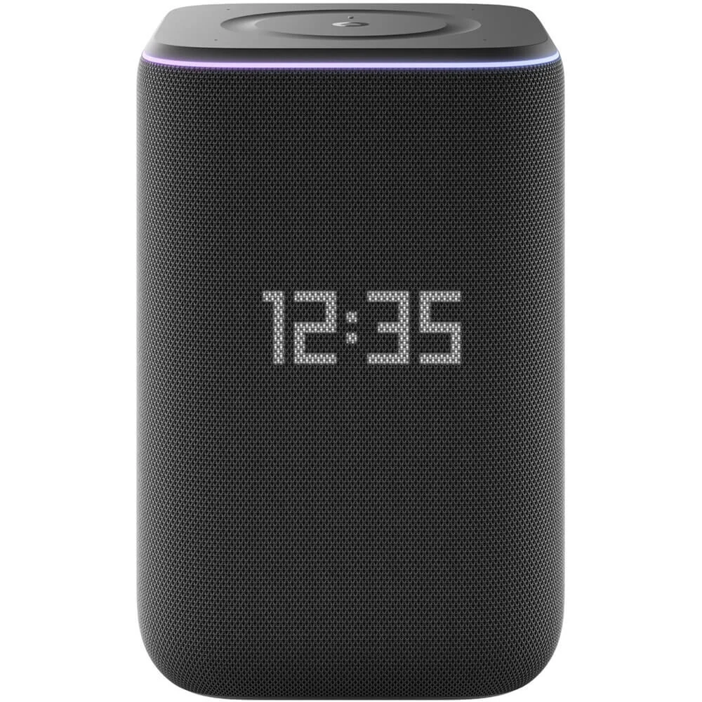 Умная колонка, Яндекс, YNDX-00060BLK, Яндекс Станция 3 с Zigbee, 50Вт, (2х низкочастотный динамик 46х80 мм, 3х широкополосный динамик 32 мм, 2х пассивный излучатель 62х100 мм), 6 микрофонов, 65–20 0