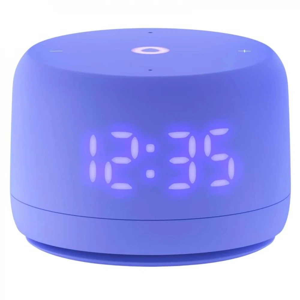 Умная колонка Яндекс Станция Лайт 2 с Алисой /6 Вт/Matter/1 динамик/2 микрофона/LED-дисплей/Bluetooth 5.0/Wi-Fi 2.4 и 5 ГГц/фиолетовый (YNDX-00026VIO)