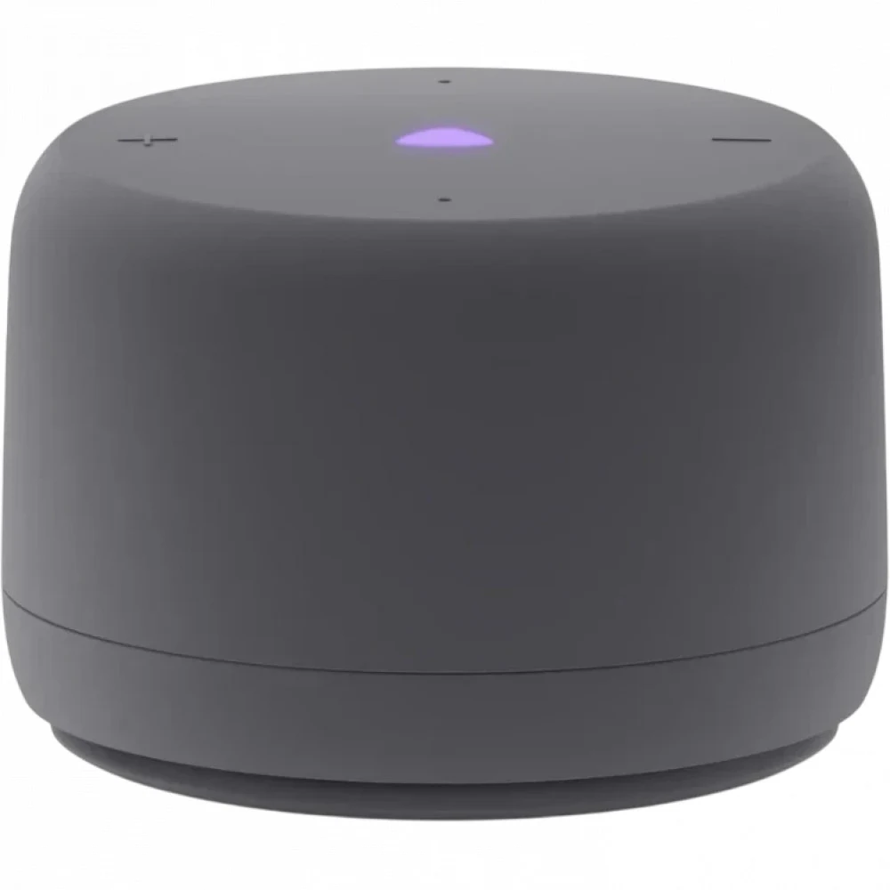 Умная колонка, Яндекс, YNDX-00028GRY, Яндекс Станция Лайт 2 с Алисой без часов, 6Вт, 2 микрофона, 120-16 000 Гц, Wi-Fi (2,4–5 ГГц), Bluetooth 5.0, Графит