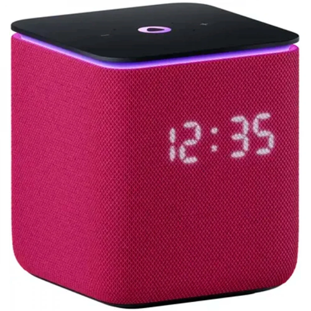 Умная колонка, Яндекс, YNDX-00054PNK, Яндекс Станция Миди, 24Вт, (1х 63, 2х20мм), 4 микрофона, 70–20 000 Гц, Wi-Fi (2,4–5 ГГц), Bluetooth 5.0, малиновый