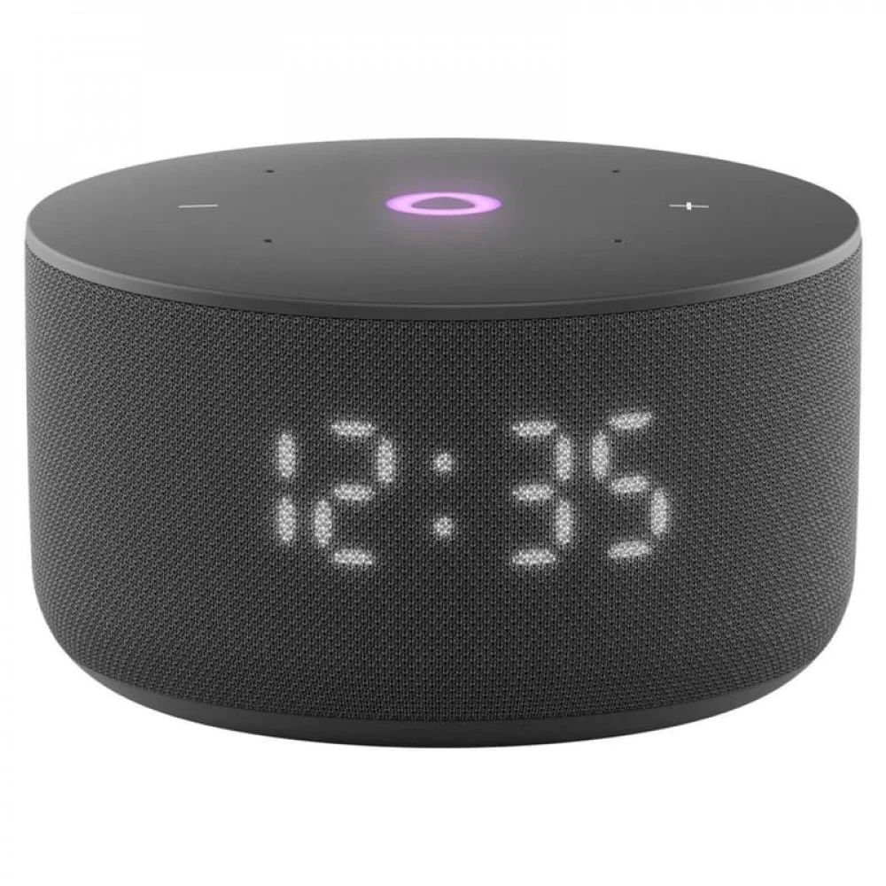 Умная колонка, Яндекс, YNDX-00027BLK, Яндекс Станция Мини 3 с Алисой, YaGPT, 12Вт, 1 динамик, 3 микрофона, 110-16 000 Гц, Wi-Fi (2,4–5 ГГц), Bluetooth 5.0, Черный