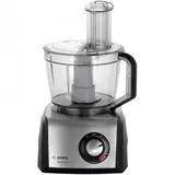 Кухонный комбайн BOSCH/ 1250 Вт, цвет серебристый, черный.