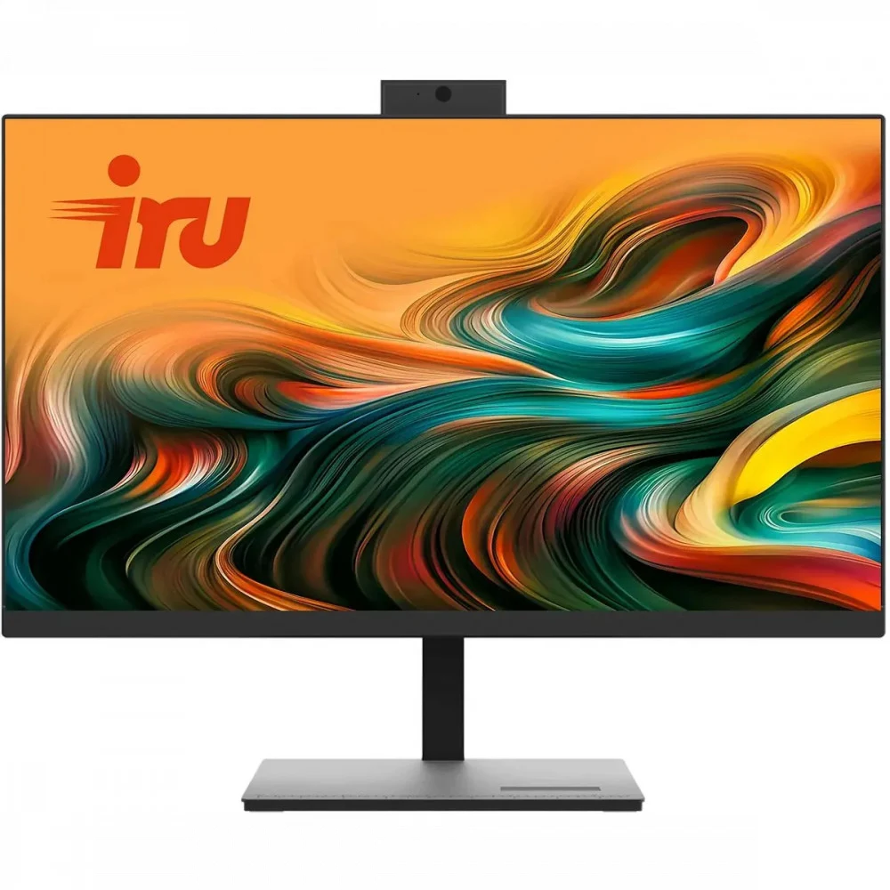 Моноблок IRU Tactio 23IH6 23.8" Full HD i5 12400 (2.5) 8Gb SSD256Gb UHDG 730 без ОС WiFi BT Spk 120W Cam черный 1920x1080 (RUS)