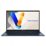 Ноутбук, ASUS Vivobook 17 X1704VA-AU1017, 90NB13X2-M00J00, 17,3",FHD 1920x1080, IPS, 60Hz, Core 5 120U, 16GB DDR5, 512GB SSD Gen4, Intel UHD Graphics, DOS, Синий