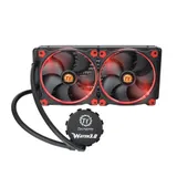 Thermaltake CPU Water Cooler 3.0 Riing Red 280, Full Socket Support