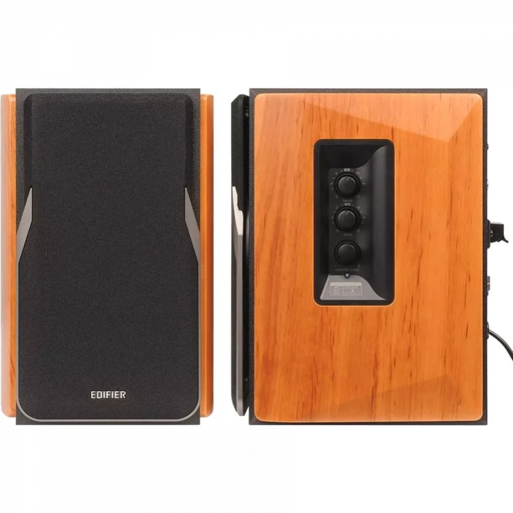 Акустическая система Bluetooth Edifier R1380DB Brown &lt 2.0, RMS 42Вт, 55Гц-20кГц, BT, Line in, Пульт&gt