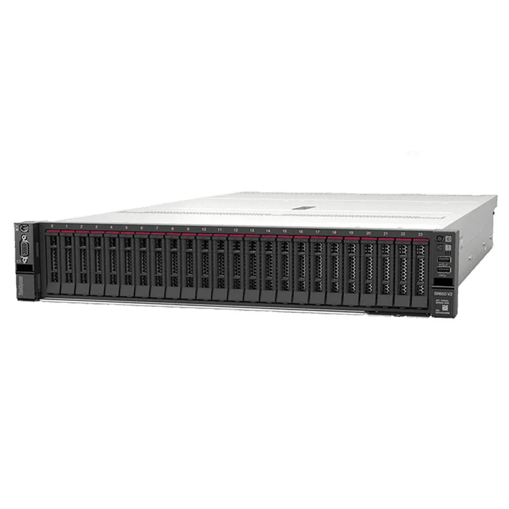 Платформа системного блока с ЦПУ Lenovo 7Z73TA8100 SR650 V2 Xeon Silver 4314 (16C 2.4GHz 24MB Cache/135W), 32GB (1x32GB, 3200MHz 2Rx4 RDIMM), 8 SAS/SATA, 9350-8i, 1x750W Platinum, 5 Standard Fans, X