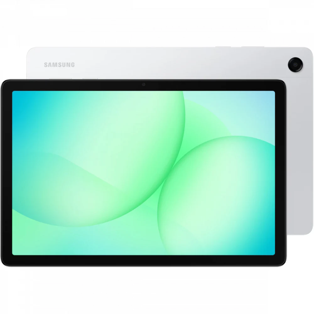 Планшет Samsung Galaxy Tab A11+ BSM-X236B 7300 (2.5) 8C RAM8Gb ROM256Gb 11" TFT 1920x1200 5G Android 15 серебристый 8Mpix 5Mpix BT WiFi microSD 2Tb 7040mAh