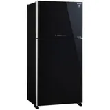 Холодильник Sharp SJ-XG60PGBK черное стекло (двухкамерный)