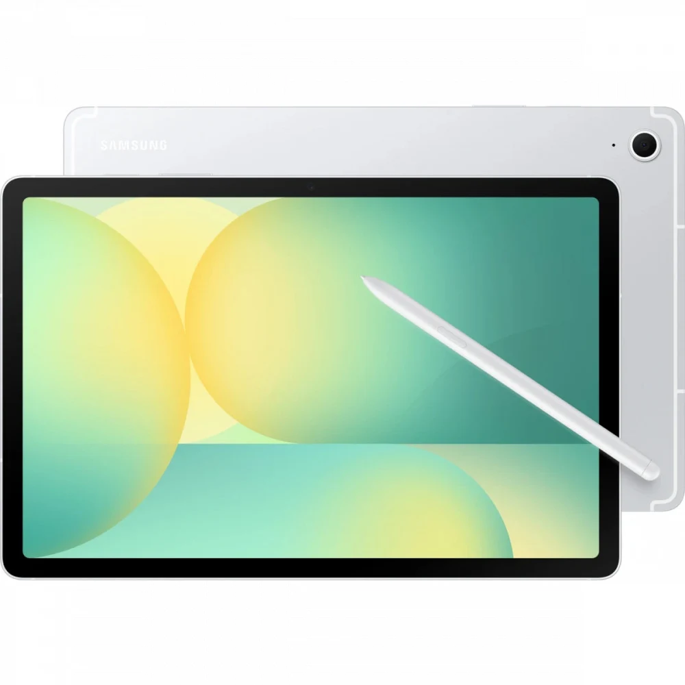 Планшет Samsung Galaxy Tab S10 FE SM-X526B 1580 (2.9) 8C RAM12Gb ROM256Gb 10.9" TFT 2304x1440 5G eSIM Android 15 серебристый 13Mpix 12Mpix BT WiFi microSD 1Tb 8000mAh