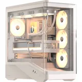 Компьютерный корпус, Formula V, Crystal U9 PA White, EATX/ATX/micro ATX, USB Type C/3.0*2, HD-Audio, Кулер 4*120 мм ARGB, Высота процессорного кулера до 182мм, Длина VGA до 420мм, 1*3.5"/1*2.5", Тол