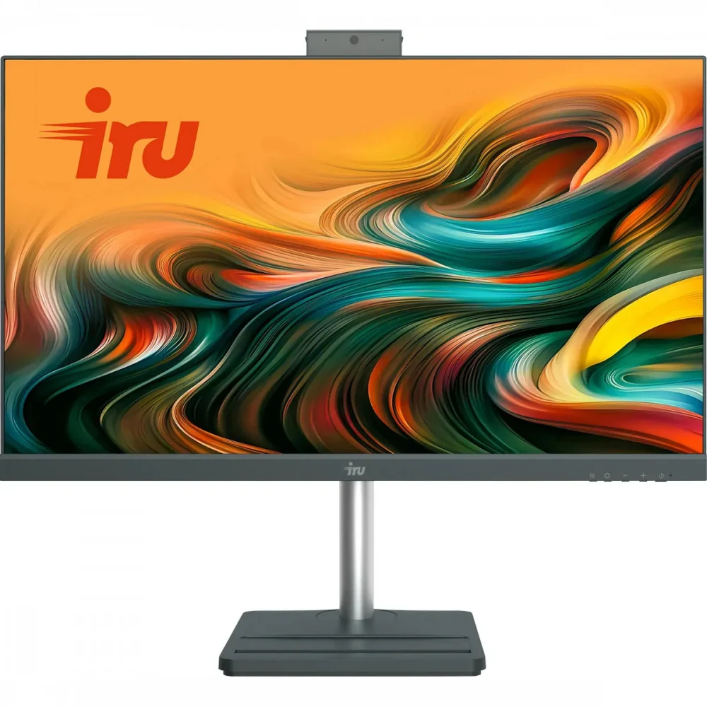 Моноблок IRU Tactio 24ID 24.5" Full HD i3 1215U (1.2) 8Gb SSD256Gb UHDG CR Windows 11 Pro 64 GbitEth WiFi BT 90W Cam черный 1920x1080