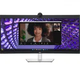 Dell 34" P3424WEB S/BK (IPS 21:9 300 cd/m2 1000:1 3440x1440x60Hz 5ms 178/178 DP1.2(HDCP 2.2),HDMI2.2,USB -C,5xUSB 3.2(Gen1),WEBcam 4MP RGB+IR2K mcr Spk 2x5W RJ45 HAS Tilt Swiv VESA100x100)