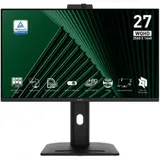 MSI PRO MP275QPDG 27" 16:9 WQHD(2560x1440) IPS Flat, WebCam FHD, 1ms(MPRT), 1300:1,100M:1,250nit,178/178,2xHDMI,DP,USB-C,USB-B, 4xUSB-A,RJ-45,Speaker,Tilt,Swivel,Height,Pivot 100HZ,Black,1y war-ty