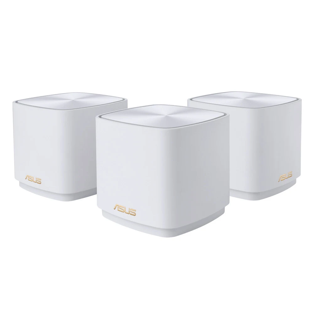 Маршрутизатор ASUS XD5(W-3-PK) WiFi 6 2x1G+2x1G+2x1G 2402+574Mbps 5GHz/2.4GHz (90IG0750-MO3B20 )