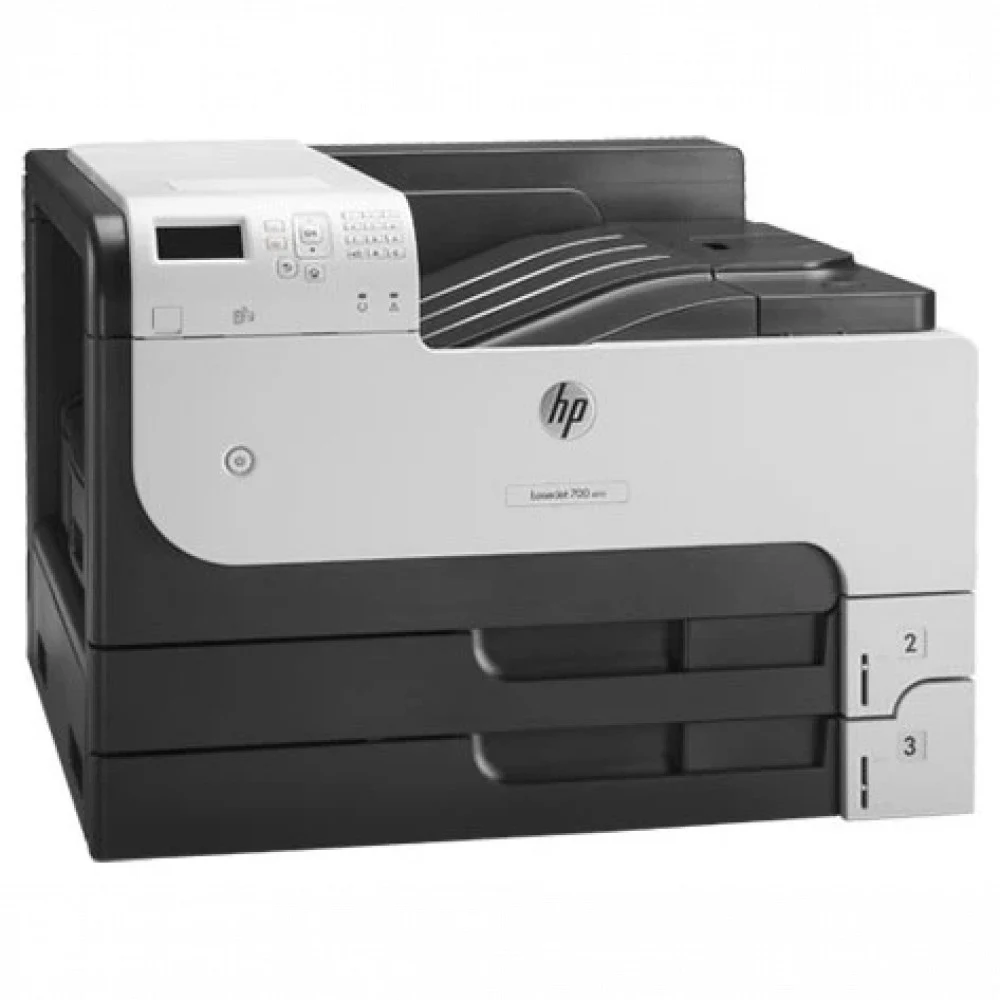 Принтер HP LJ ENT 700 M712dn (ч/б., A3, 1200 dpi, 20 ppm, 4-line LCD, HP LaserJet (~10 000 стр.), Duplex)