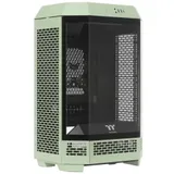 Компьютерный корпус, Thermaltake, The Tower 300 Matcha Green, CA-1Y4-00SEWN-00, Micro Tower, Mini-ITX/M-ATX, USB 3.2*1, USB 3.0*2, HD Audio/mic, 3*140мм CT140, Максимальная длина видеокарты 400мм, М