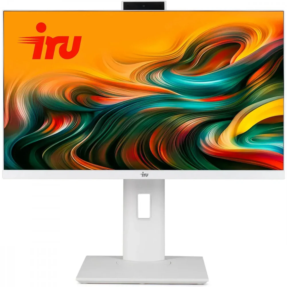 Моноблок IRU Tactio 23.8" Full HD i5 1235U (1.3) 16Gb SSD512Gb UHDG CR без ОС GbitEth WiFi BT 65W Cam белый 1920x1080