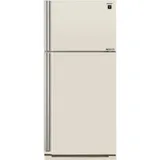 Холодильник Sharp SJXE55PMBE с верхним расположением морозильной камеры, beige(536(388+148), A++, Full No Frost/Hybrid Cooling, J-TECH Inverter,800 х1750 х735
