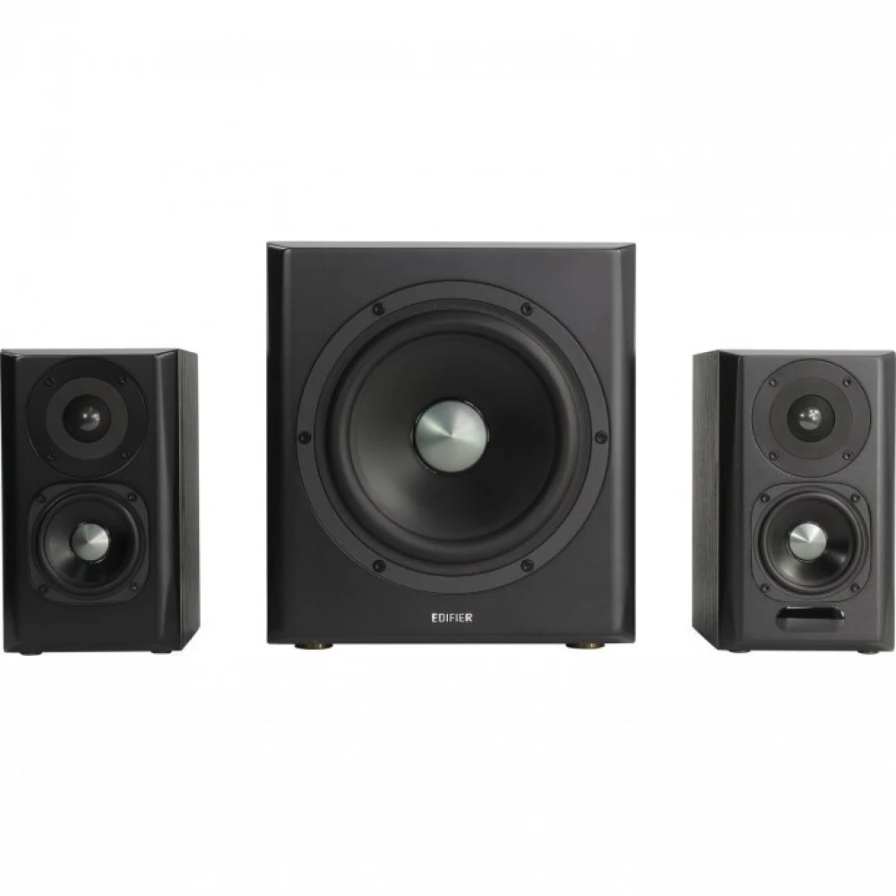 Акустическая система Bluetooth Edifier S351DB Black &lt 2.1, RMS 150ВТ, PC/AUX/OPT/COX/BT, Пульт&gt