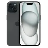 Смартфон Apple A3092 iPhone 15 128Gb черный моноблок 3G 4G 6.1" iOS 17 802.11 a/b/g/n/ac/ax NFC GPS