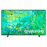 Телевизор, Samsung, UE50CU8000UXCE, 50'', LED, 4K(3,840 x 2,160), 50 Гц, 145 Вт, AC100-240В~ 50/60 Гцб 2xUSB-A, WiFi5, Bluetooth(BT5.2), HDMIх3, VESA 200x200 мм, Черный