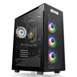 Компьютерный корпус, Thermaltake, Divider 550 TG Ultra, CA-1T7-00M1WN-00, Mid-tower, ATX/M-ATX/Mini-ITX, USB 3.2 (Gen 2) Type-C*1/ USB 3.0*2, HD Audio, 3*120мм ARGB fan/1*120мм, Высота процессорного