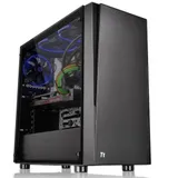 Компьютерный корпус, Thermaltake, Versa J21 TG, CA-1K1-00M1WN-00, Mid-tower, ATX/Mini-ITX/M-ATX, USB 3.0*2, USB 2.0*2, HD Audio*1, 1*120мм вентилятор, Высота процессорного кулера до 160мм, Длина VGA
