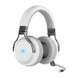 Беспроводная гарнитура Corsair Virtuoso RGB Wireless, 20Hz-40kHz, 32Om, 109dB, 2.4GHz,USB,1.6m,White