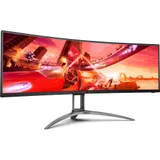 Монитор LCD 124,5 cm (49") 32:9 5120 x 1440 пикселей VA, Curved, nonGLARE, 550 cd/m?, H178°/V178°, 3000:1, 80M:1, 16.7M, 4ms, VGA, 2xHDMI, 2xDP, USB-Hub, Height adj, Pivot, Tilt, Swivel, Speakers, 2