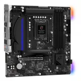 B760M PG RIPTIDE, Socket 1700, Intel®B760, 4xDDR5-4800, HDMI+DP, 1xPCI-Ex16, 1xPCI-Ex1, 4xSATA3(RAID 0/1/5/10), 2xM.2, 8 Ch Audio, 1x2.5GLan, (4+2)xUSB2.0, (3+2)xUSB3.2, (1+1)xUSB3.2 Type-C™, mATX,