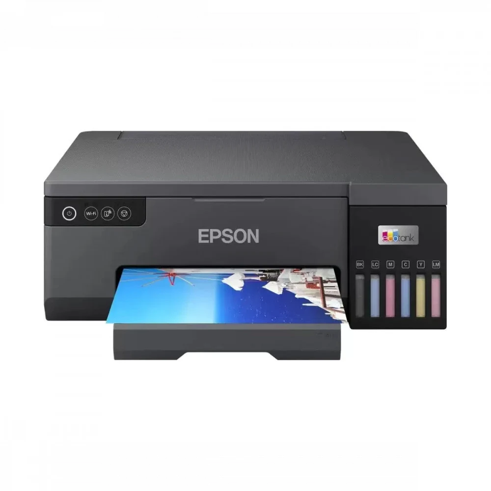 Epson EcoTank L8050 А4, принтер, струйный, цветной, 22стр/мин, 5760x1440dpi, СНПЧ/Wi-Fi/USB (C11CK37402 / C11CK37504 )