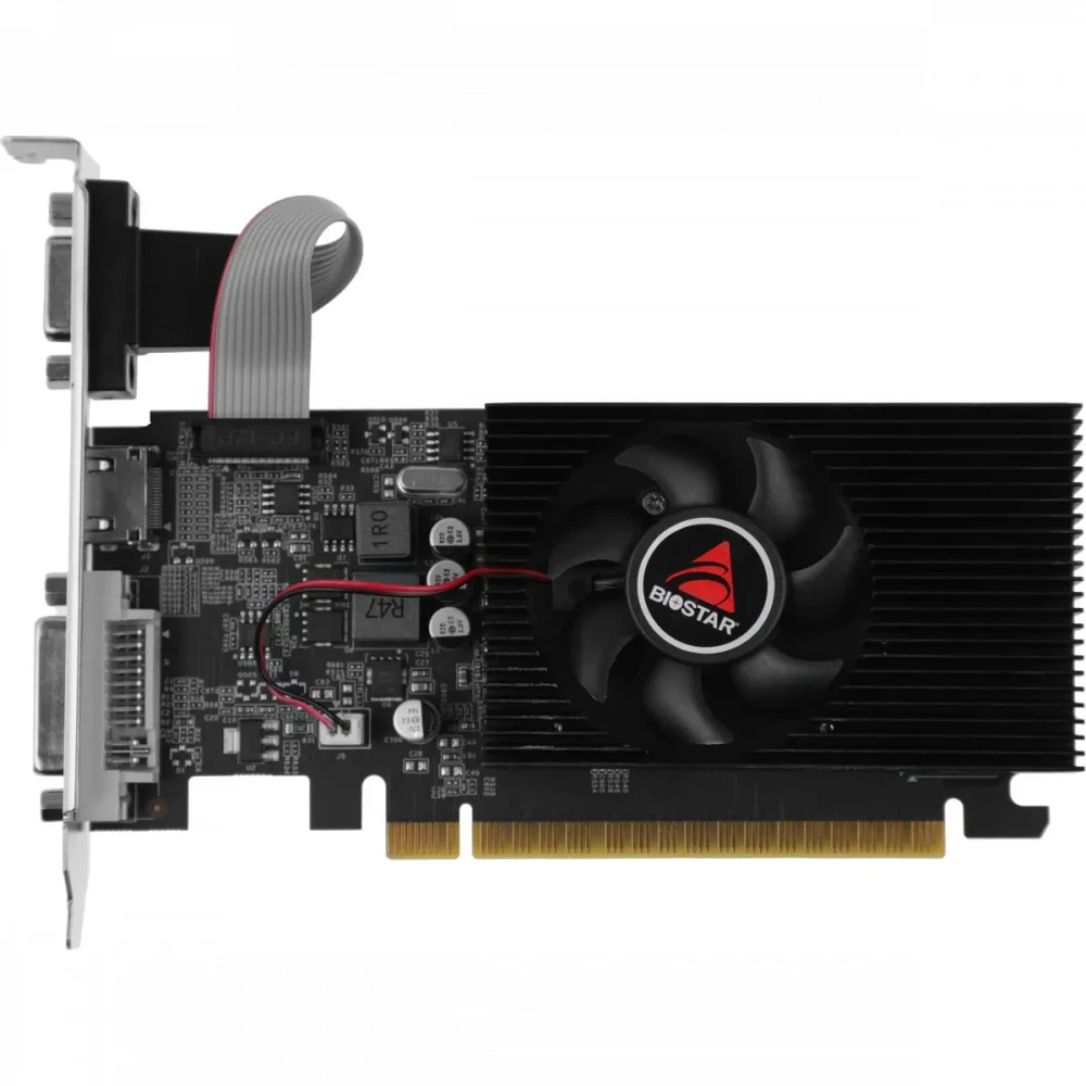 Видеокарта Biostar PCI-E GT730-4GB D3 LP (GF108) NVIDIA GeForce GT 730 4Gb 128bit GDDR3 700/1333 DVIx1 HDMIx1 CRTx1 HDCP Ret low profile [VN7313TH41]