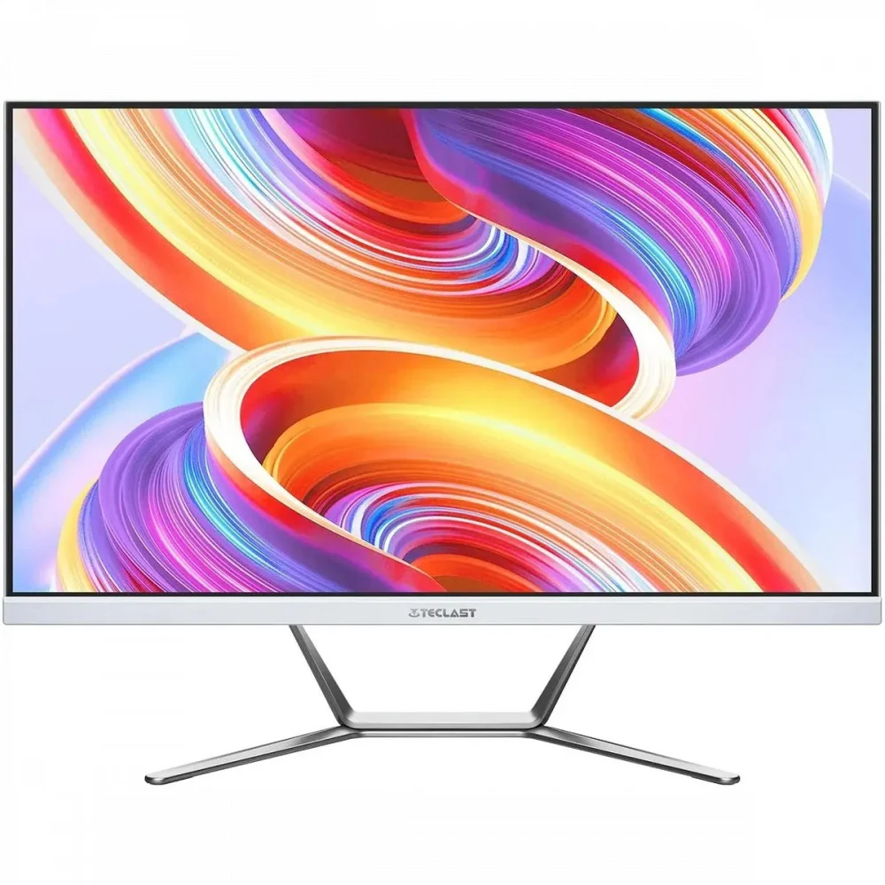 Моноблок Teclast K24 Air 23.8" Full HD i5 12450H (2) 16Gb SSD512Gb UHDG Windows 11 Pro GbitEth WiFi BT 120W клавиатура мышь белый 1920x1080