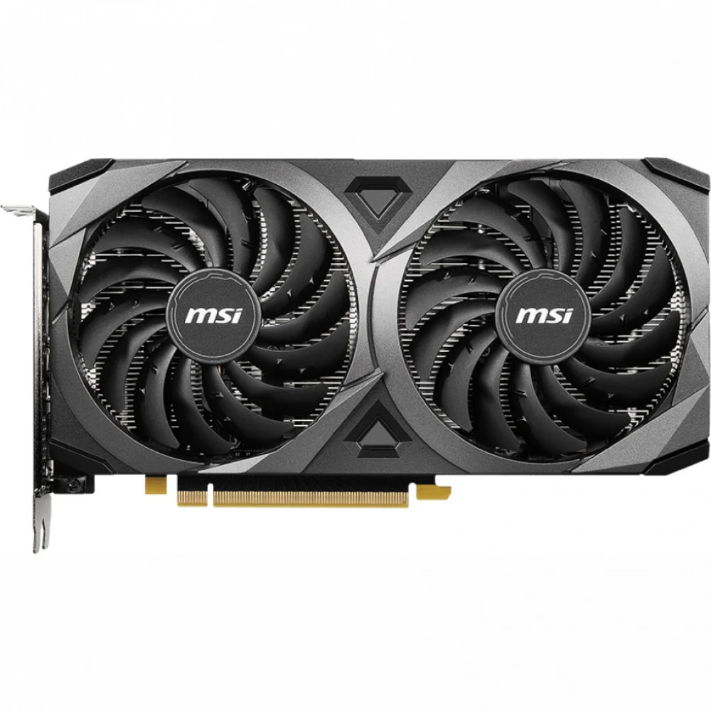 Видеокарта MSI PCI-E 4.0 RTX 3060 VENTUS 2X 12G OC NVIDIA GeForce RTX 3060 12Gb 192bit GDDR6 1680/15000 HDMIx1 DPx3 HDCP Ret [RTX 3060 VENTUS 2X 12G OC]