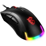 Mouse MSI Clutch GM50 Gaming, optical, up to 7200 dpi, MysticLight, USB, black-rgb