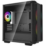 Компьютерный корпус, Deepcool, CC360 ARGB R-CC360-BKAPM3-G-1, Mini-ITX/Micro ATX, USB 3.0/2.0, HD-Audio+Mic, Кулер 3*120мм ARGB, Высота процессорного кулера до 165мм, Длина VGA до 320мм, 2*3.5"/2+1*