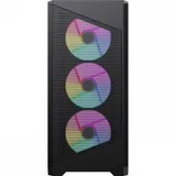 Компьютерный корпус, Gamemax, Destroyer MB 6670M, 9101-0300R0006, 14100901679, Mini Tower, m-ATX/Mini-ITX, USB2.0*2/ USB3.0*1/ HD-Audio, Кулер 4*12см FRGB, Длина процессорного кулера 165мм, Длина VG